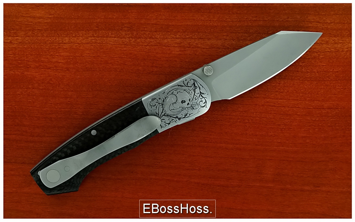 Scott Sawby Combat Utility     Engraved by Tom Ferry